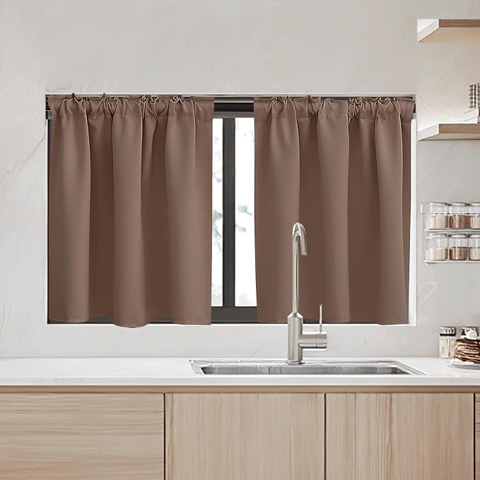 RYB HOME Small Window Curtains - Image 2