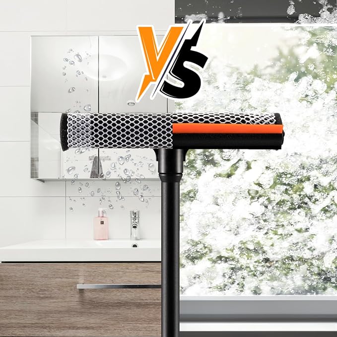 2 in1 Window Squeegee for Car, Window Cleaner - Image 4