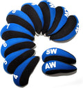 Golf Iron Club Head Covers Headcovers Set, Neoprene Golf Wedges Protective fits by BarudanGolf