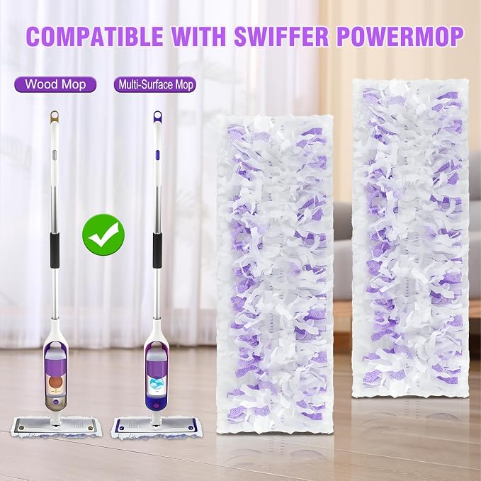28 Count ‌Disposable Heavy-Duty Power Mop Pads Refills - Image 2