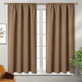 BGment Taupe Blackout Curtains 40 Inches Length by BGment