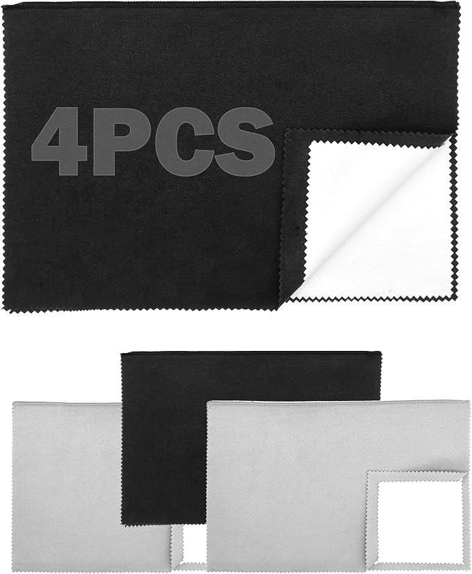 4 PCS Silver polishing Cloth, Jewelry Cleaning Cloth by XIAOXINGYUN