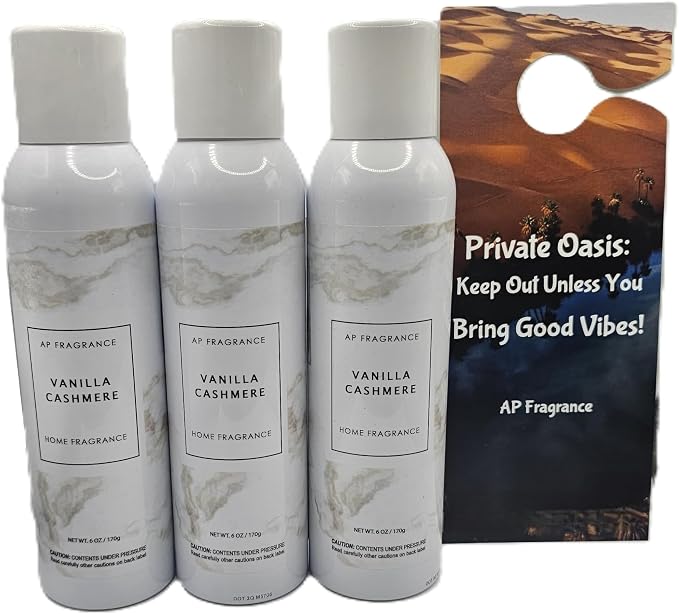 AP Fragrance Belfair Oaks Room Fragrance Air Freshener Spray Vanilla Cashmere by APfragrance