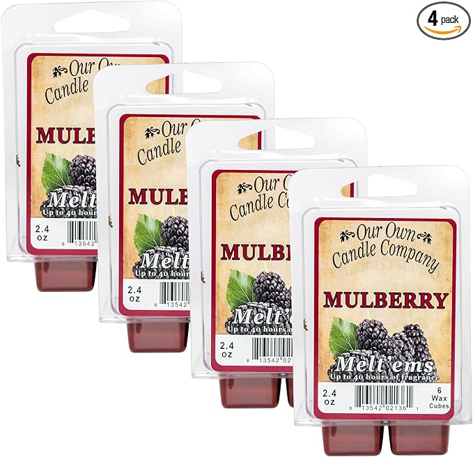 Our Own Candle Company Premium Wax Melt, Mulberry Scent, Handmade in The USA by OurOwnCandleCompanycandles