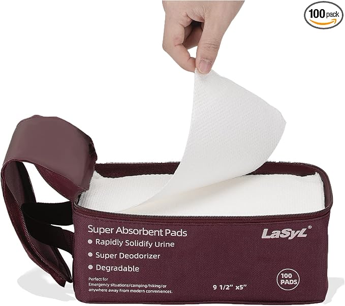 LaSyL Super Absorbent Commode Pads by LaSyL