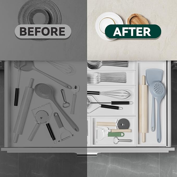 Utensil Organizer Silverware Drawer Organizer - Image 6