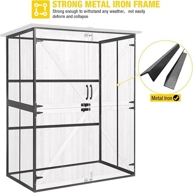 Aivituvin Outdoor Storage Shed Upgraded - Image 2
