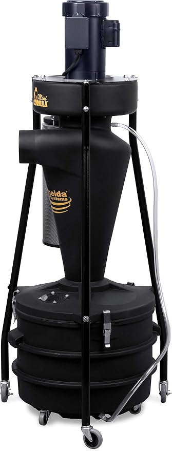 Oneida Air Systems Mini-Gorilla HEPA-GFM Cyclonic Dust Collector - Image 8