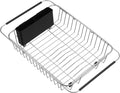 SANNO Expandable Dish Drying Rack Over The Sink Dish Drainer Dish Rack in Sink by SANNO