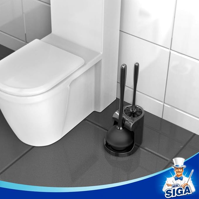 MR.SIGA Toilet Plunger and Bowl Brush Combo - Image 7