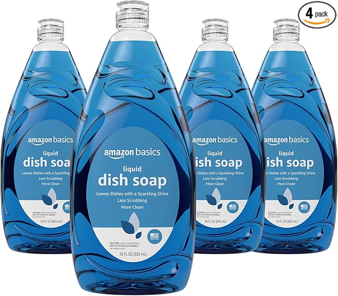 Amazon Basics Dish Soap, Fresh Scent, 30 fl oz by AmazonBasics