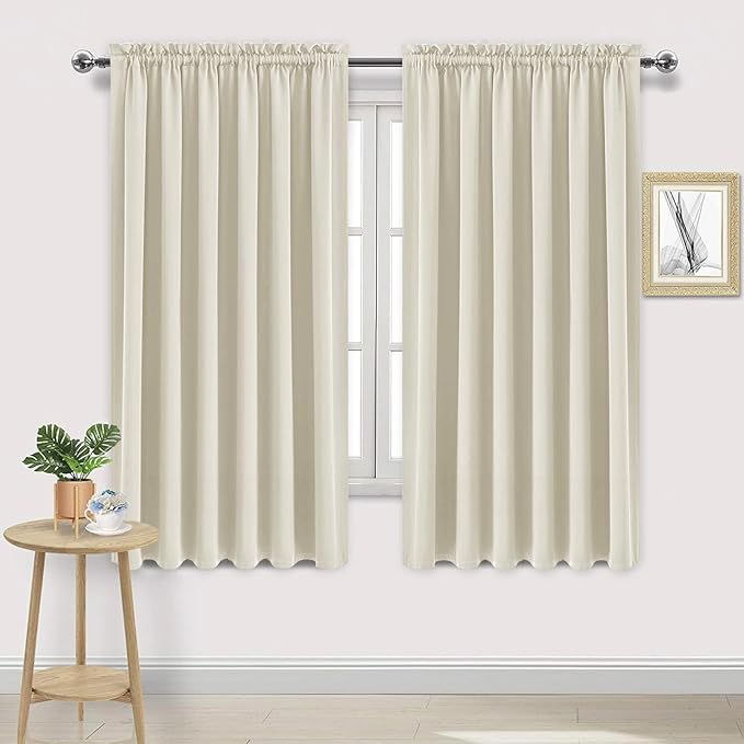DWCN Blackout Curtains for Living Room Thermal Insulated, Energy Saving & Noise by DWCN