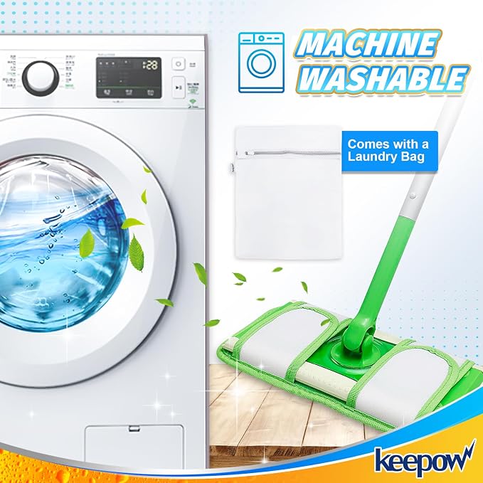 Reusable Pads Compatible with Swiffer Sweeper Mops - Image 7