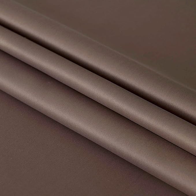 DWCN French Door Curtains – Rod Pocket Thermal Blackout Curtain - Image 5