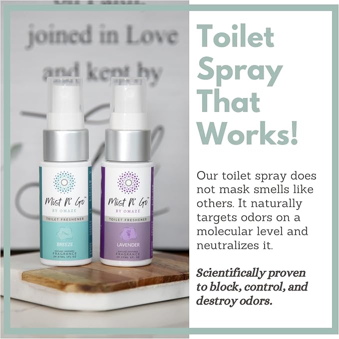Mist N’ Go by Omaze Travel Bathroom Spray - Image 3