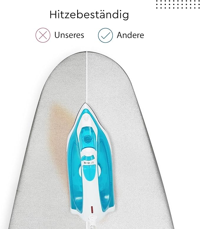Encasa XO Ironing Board Cover and Pad 28"x12" - Image 3