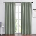 RYB HOME Green Blackout Living Room Curtains by RYBHOME