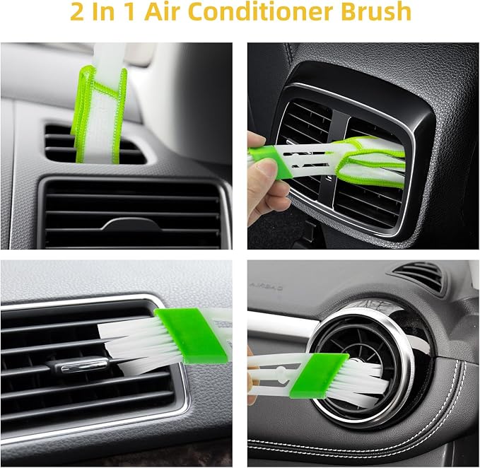 8PCS Car Interior Detailing Kit, Dash Duster - Image 4