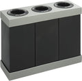Safco Trash Can Recycle Bin Combo, 28 Gallon Each, At Your Disposal Recycling by SafcoProducts