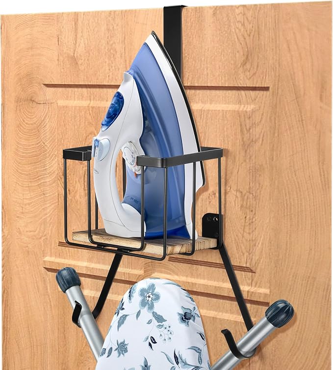 TJ.MOREE Wall Mount/Over The Door Ironing Board Holder - Image 2