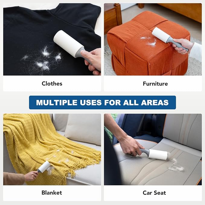 Extra Sticky Lint Roller for Pet Hair, Lint Rollers 1000 Sheets, Pet Hair Lint - Image 5