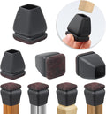 Ezprotekt 24 Pcs Small Square Silicone Chair Leg Floor Protectors by VisittheEzprotekt