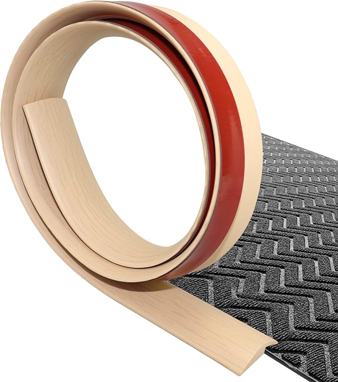 Floor Transition Strip Self Adhesive Carpet & Flooring Transitions Edging Trim by FONUNO