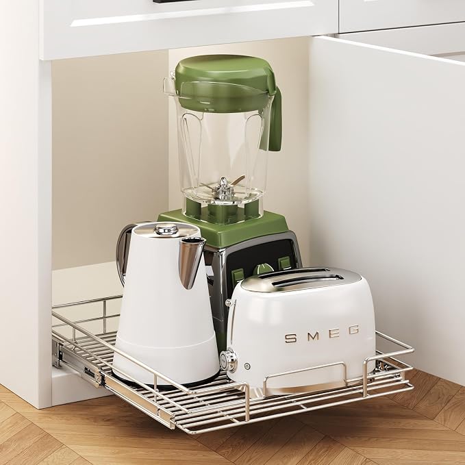 Pull Out Cabinet Organizer 19½" W x 21½" D, Heavy Duty Cabinet Pull Out Shelves - Image 5