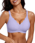 Vertvie Womens Seamless Bras No Underwire Supportive Wireless Push Up Full by WelcometoVertVie