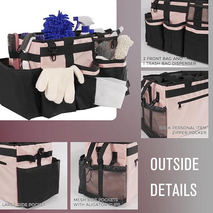 Wearable Cleaning Caddy, Cleaning Caddy Supplies Organizer - Image 3
