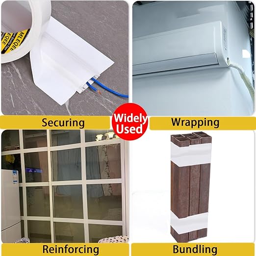3Pack Duct Tape Heavy Duty Single Sided, Strong Adhesive High Strength - Image 7