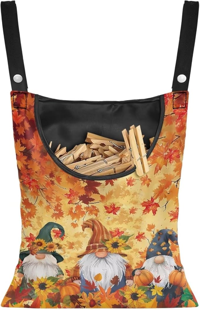 Autumn Goblins Clothespin Bag by CREAMIC
