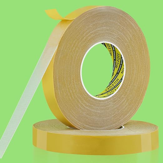 2Pack Double Sided Tape Heavy Duty, 1in x 164FT, Extra Large Universal High by MILEQEE