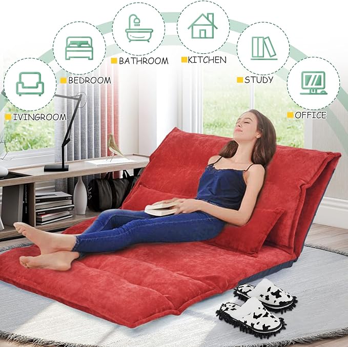 Microfiber Floor Mop Slippers House Dust Cleaning Tool Detachable Washable Shoes - Image 4
