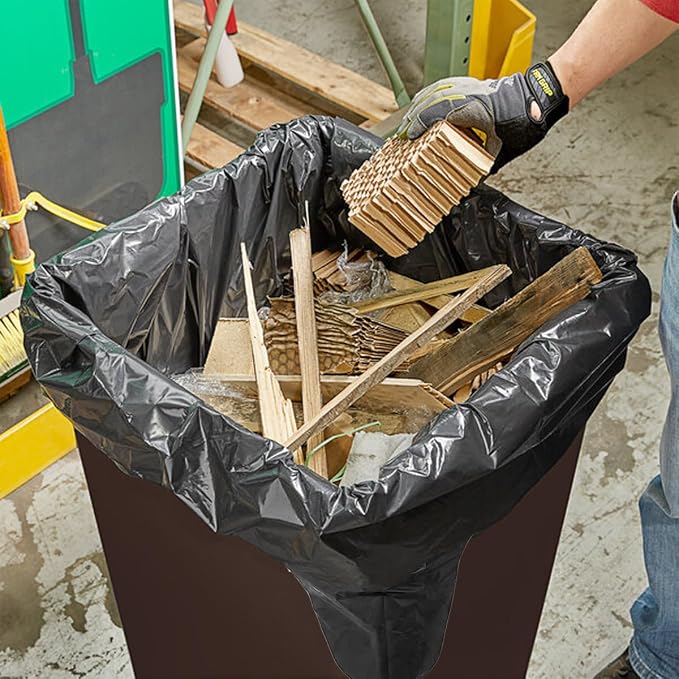 Contractor Heavy Duty Trash Bags 42 Gallon | 26 Count | 3 MIL | 32.8" X 46" | - Image 5