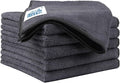HOMEXCEL Grey Microfiber Cleaning Cloth 6 Pack, 12.5 x 12.5 inch Microfiber by HOMEXCEL