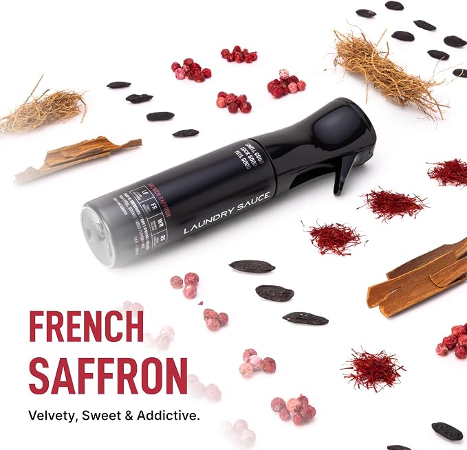 Laundry Sauce Fabric Refresher Spray French Saffron, Odor-Fighting Fabric - Image 3