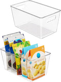 Vtopmart Clear Plastic Pantry Organizer Bins, Countertops, Freezer Organization by Vtopmart
