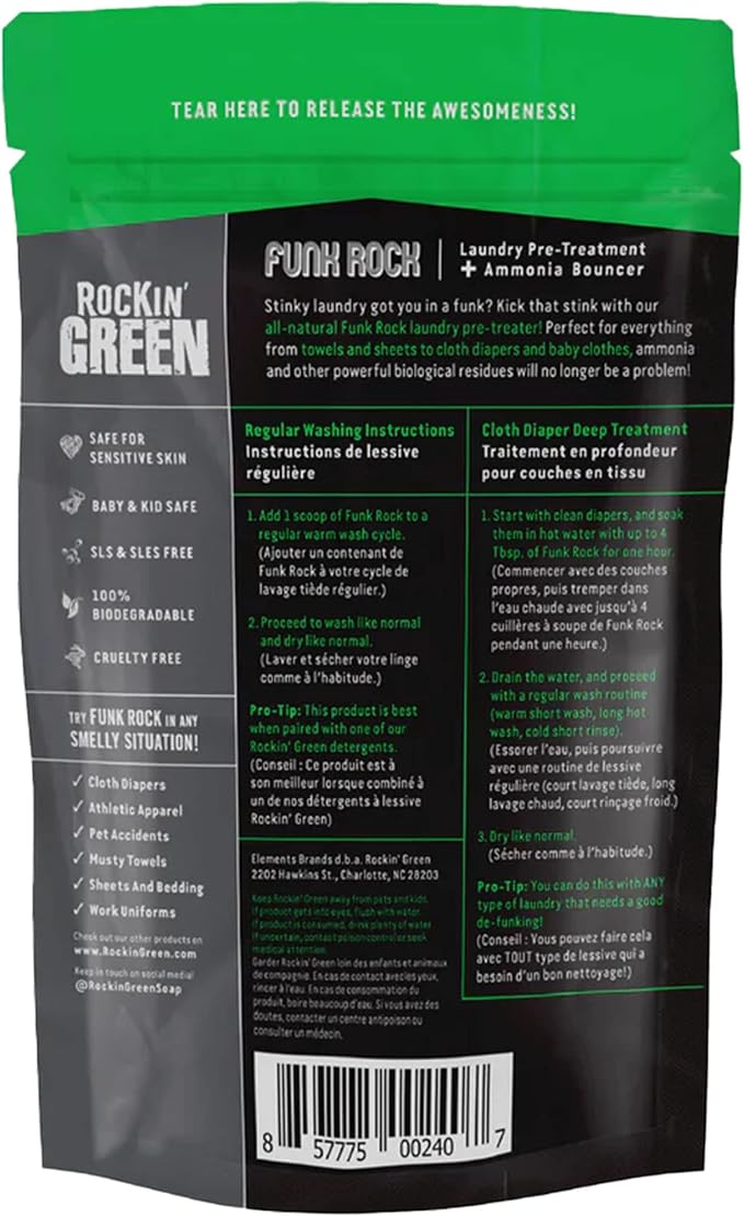 Rockin' Green Laundry Detergent, Plant based, All Natural Laundry Detergent - Image 2