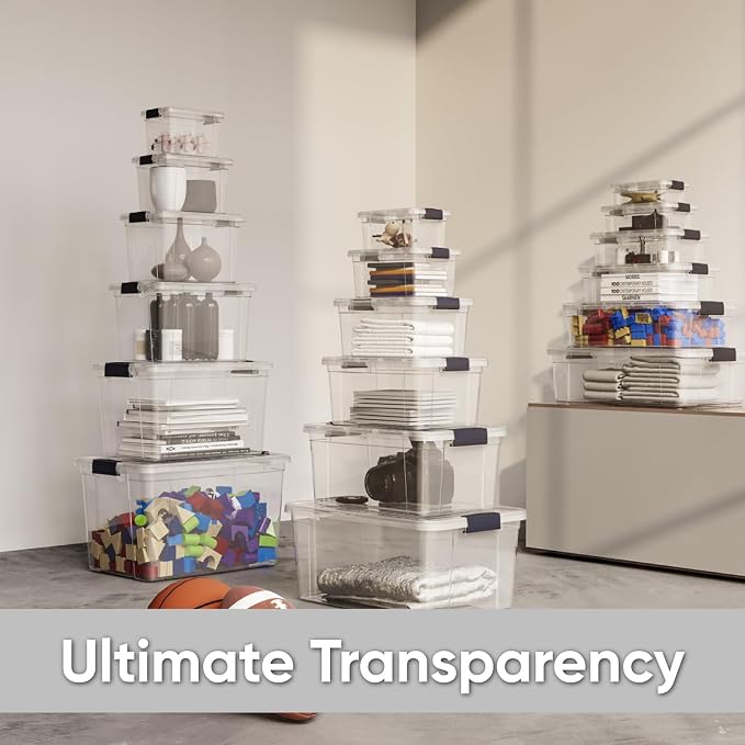 Superio Clear Storage Boxes - Image 6