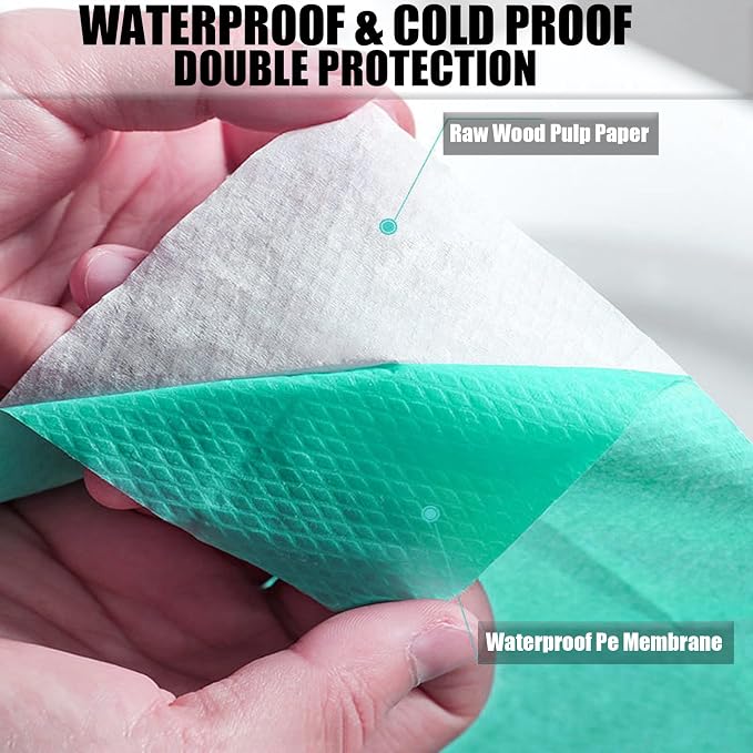 80 Pack Toilet Seat Covers Disposable 16x24 Inch XL Portable Toilet Liners - Image 3