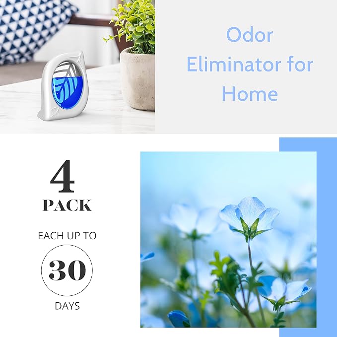 Air Freshener for Home, 4 Pack, Fresh Scent, Odor Eliminator for Small Area - Image 3