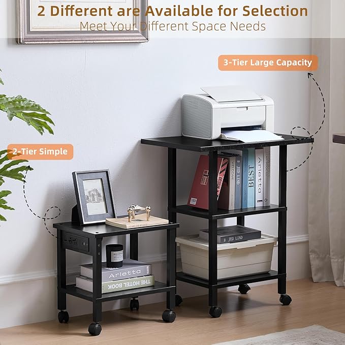 Lerliuo Under Desk Printer Stand - Image 6