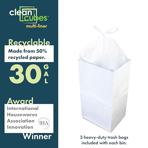 30 Gallon Disposable Pop-Up Trash Cans - Image 4