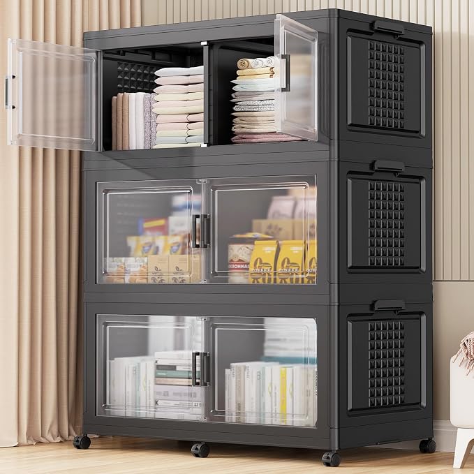 BROVIEW 52.7"H 150Gal Plastic Storage Bins by BROVIEW-EnjoytheArtofLife
