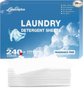 Laundry Detergent Sheet, Eco-Friendly & Hypoallergenic Wash Strips, Natural by LAUNDRYLUX