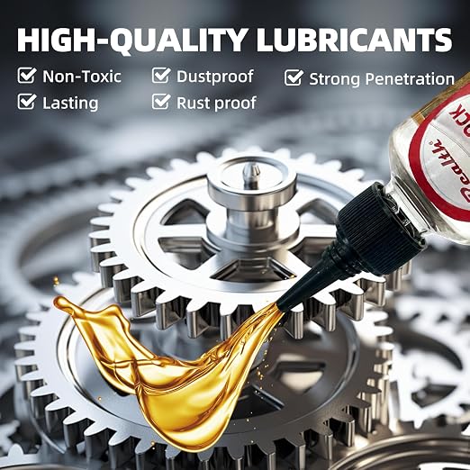 Realth Door Hinge Lubricant -Garage Door Lubricant Oil Great - Image 3