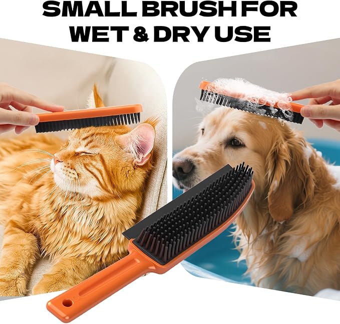 Pet Hair Removal Rubber Broom - Image 3