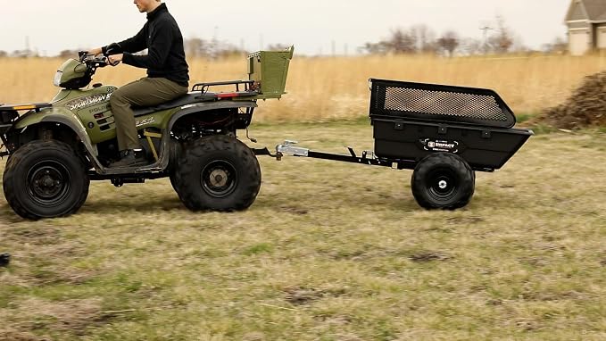 Impact IMPLEMENTS® 1500lb Poly Tub Utility Cargo Trailer - Image 5