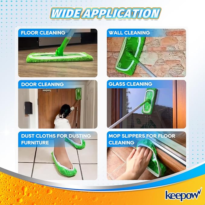 KEEPOW Reusable Wet Pads Refills Compatible - Image 2